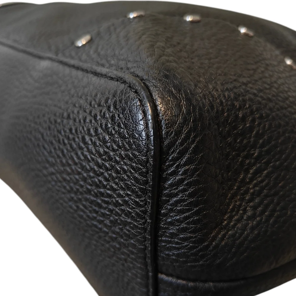 REBECCA MINKOFF Rose Tote With Biker Studs in Black Studded Bag - Picture 13 of 16